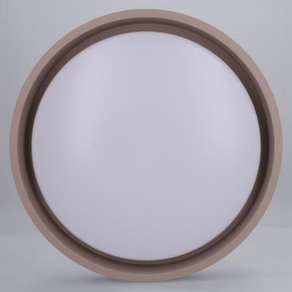 Brilagi - LED-kattovalaisin MATTEO LED/24W/230V, halkaisija 31 cm, taupe
