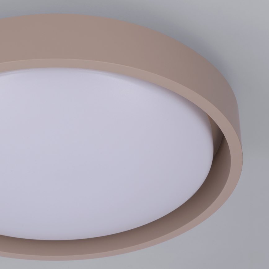 Brilagi - LED-kattovalaisin MATTEO LED/24W/230V, halkaisija 31 cm, taupe
