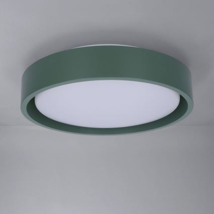 Brilagi - LED-kattovalaisin MATTEO LED/24W/230V halkaisija 31 cm vihreä