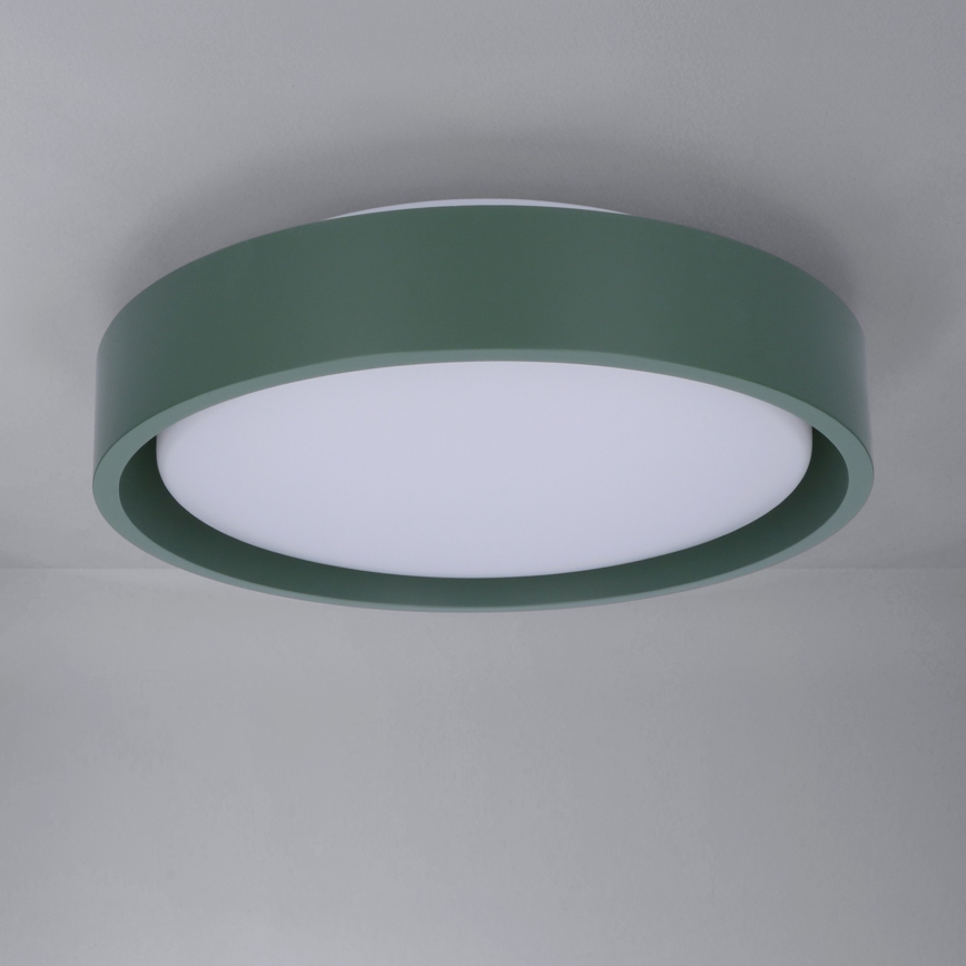 Brilagi - LED-kattovalaisin MATTEO LED/24W/230V halkaisija 31 cm vihreä
