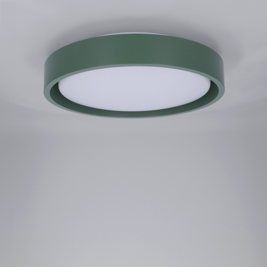 Brilagi - LED-kattovalaisin MATTEO LED/24W/230V halkaisija 31 cm vihreä