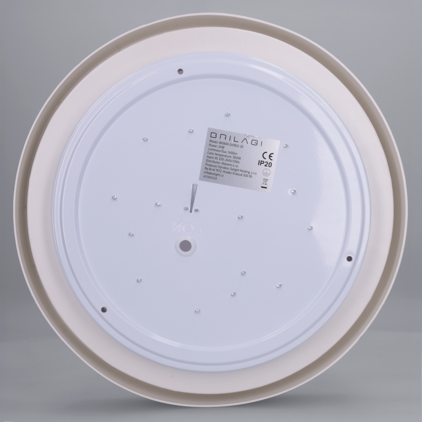 Brilagi - LED-kattovalaisin MATTEO LED/24W/230V halkaisija 31 cm vihreä