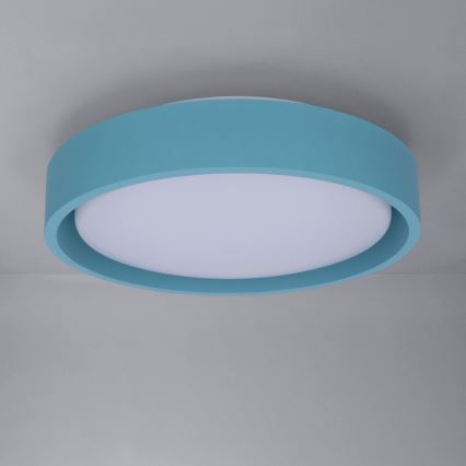 Brilagi - LED-kattovalaisin MATTEO LED/24W/230V Ø 31 cm turkoosi