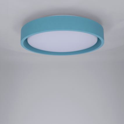 Brilagi - LED-kattovalaisin MATTEO LED/24W/230V Ø 31 cm turkoosi