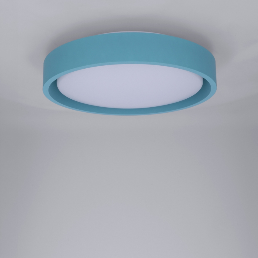 Brilagi - LED-kattovalaisin MATTEO LED/24W/230V Ø 31 cm turkoosi