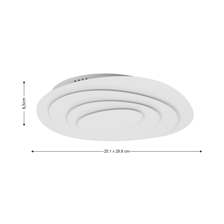 Brilagi - LED-kattovalaisin MODERN MINI LED/28W/230V 3000/4500/6000K 29,8x25,1 cm