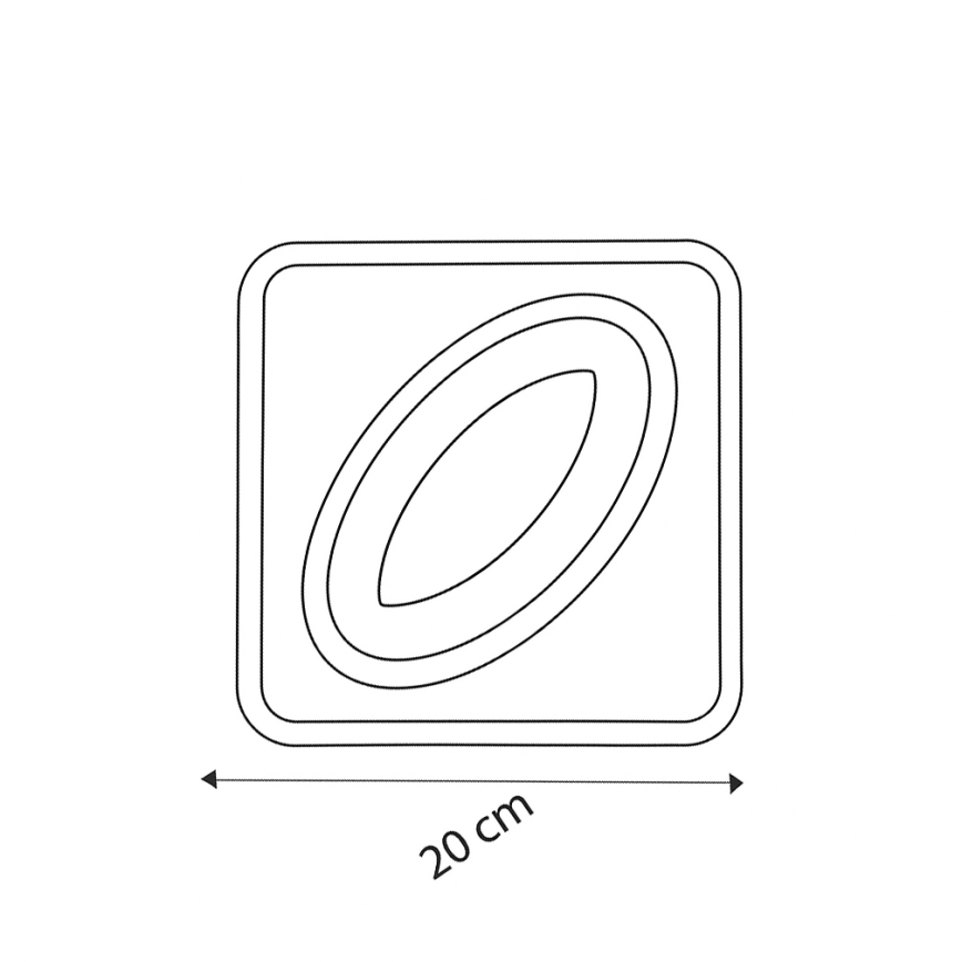 Brilagi - LED-kattovalaisin MODERN MINI LED/32W/230V 3000/4000/6000K