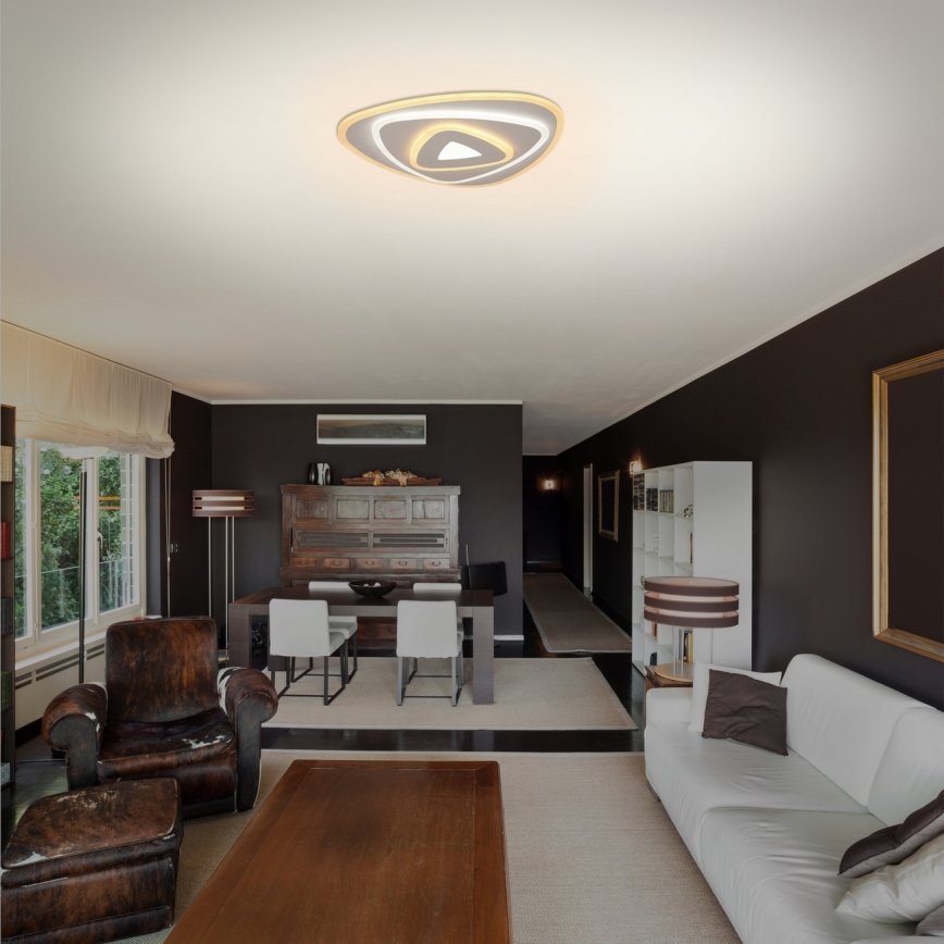 Brilagi - LED himmennettävä kattovalaisin MODERN MINI LED/45W/230V 3000/4000/6000K 30x30 cm + kaukosäädin