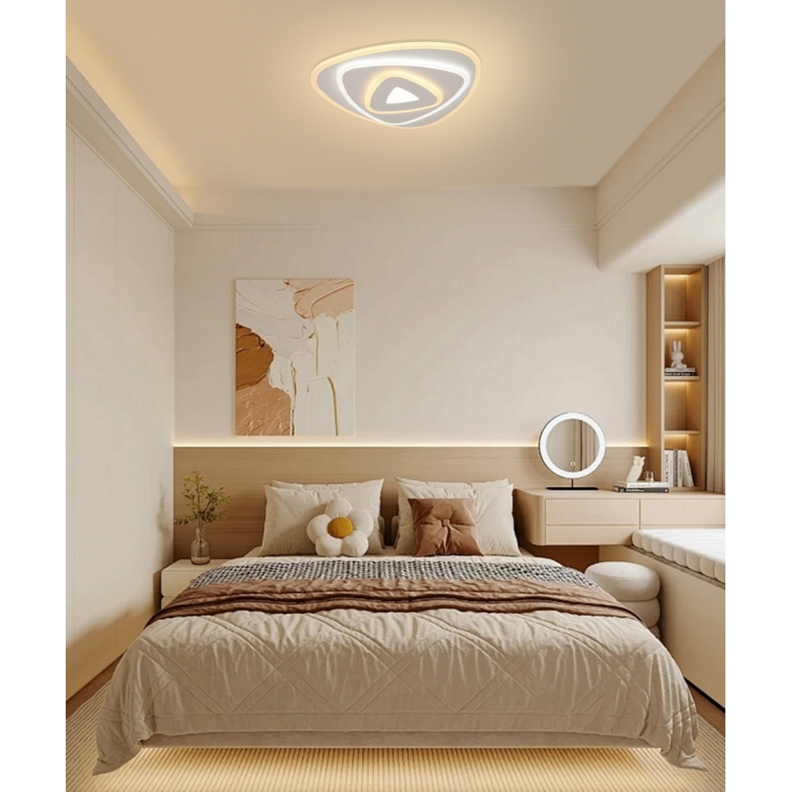 Brilagi - LED himmennettävä kattovalaisin MODERN MINI LED/45W/230V 3000/4000/6000K 30x30 cm + kaukosäädin