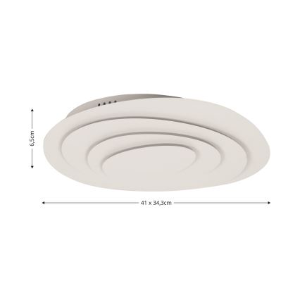 Brilagi - Himmennettävä LED-kattovalaisin MODERN MINI LED/48W/230V 3000-6000K 41x34,3 cm + kaukosäädin