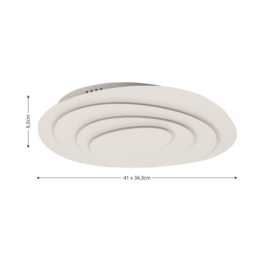 Brilagi - MODERN MINI himmennettävä LED-kattovalaisin LED/48W/230V 3000-6000K 41x34,3 cm + kaukosäädin