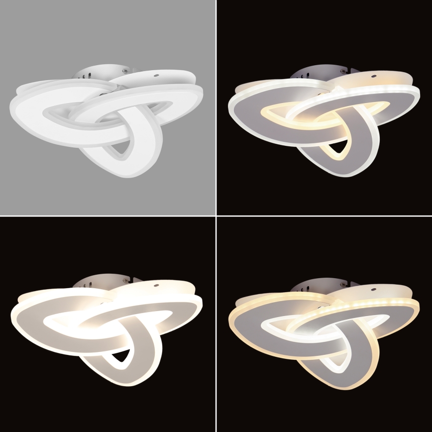 Brilagi - LED-himmennettävä kattovalaisin MODERN MINI LED/49W/230V 3000-6000K 30x30 cm + kaukosäädin