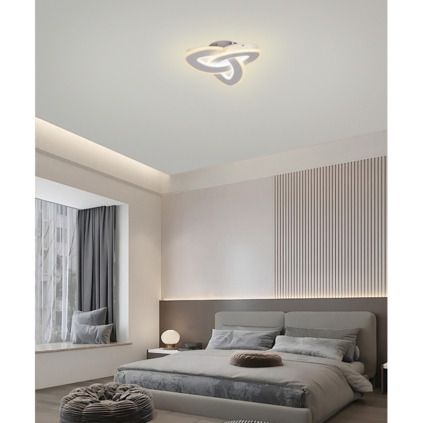 Brilagi - LED-himmennettävä kattovalaisin MODERN MINI LED/49W/230V 3000-6000K 30x30 cm + kaukosäädin