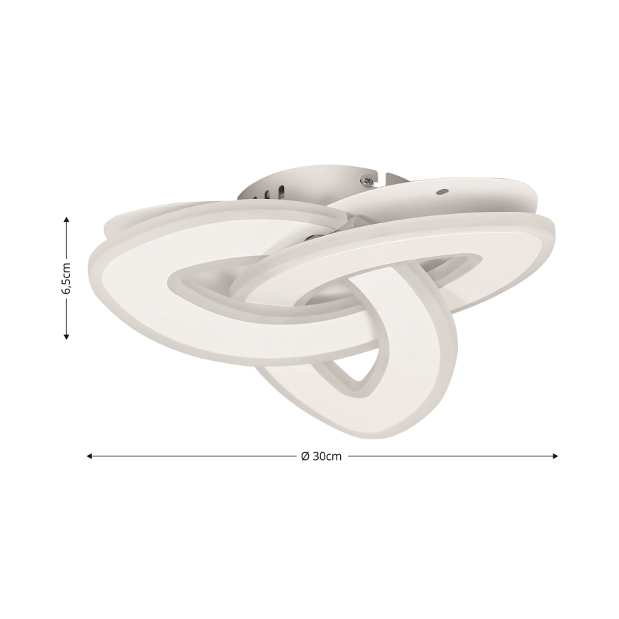 Brilagi - LED-himmennettävä kattovalaisin MODERN MINI LED/49W/230V 3000-6000K 30x30 cm + kaukosäädin