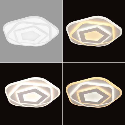 Brilagi - LED himmennettävä kattovalaisin MODERN MINI LED/53W/230V 3000/4000/6000K halkaisija 30 cm + kaukosäädin