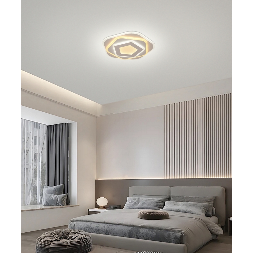 Brilagi - LED himmennettävä kattovalaisin MODERN MINI LED/53W/230V 3000/4000/6000K halkaisija 30 cm + kaukosäädin