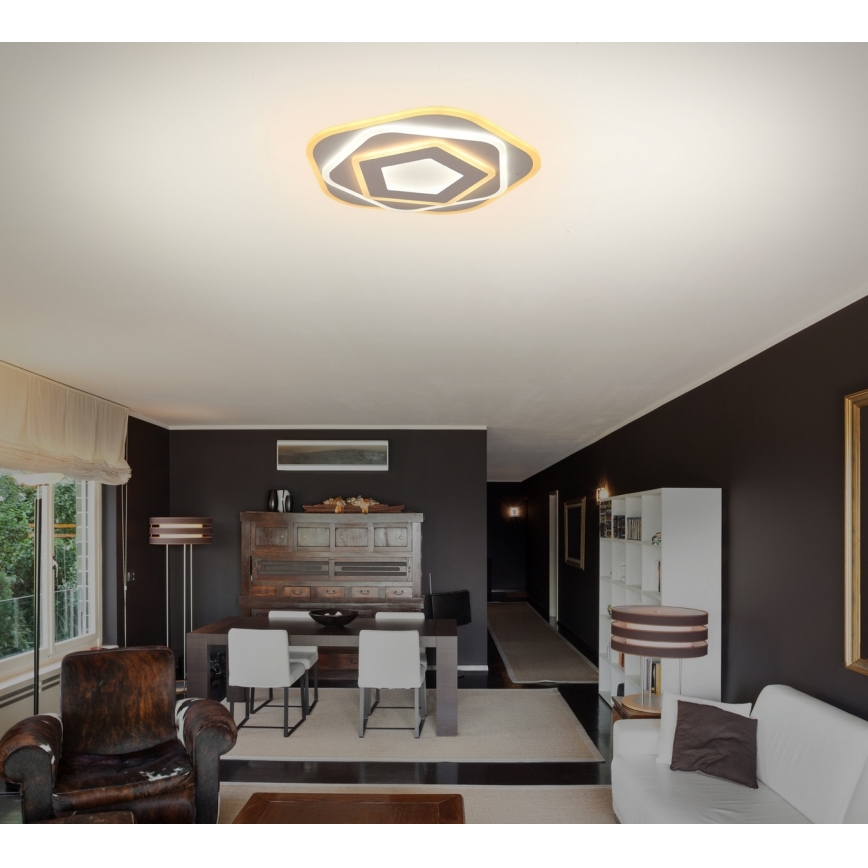 Brilagi - Himennettävä LED-kattovalaisin MODERN MINI LED/53W/230V 3000-6000K halkaisija 30 cm + kaukosäädin