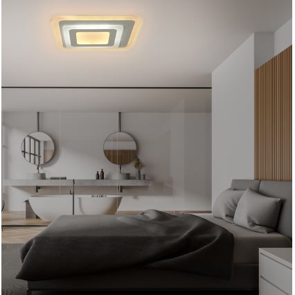 Brilagi - LED himmennettävä kattovalaisin MODERN MINI LED/65W/230V 3000/4000/6000K 37x37 cm + kaukosäädin