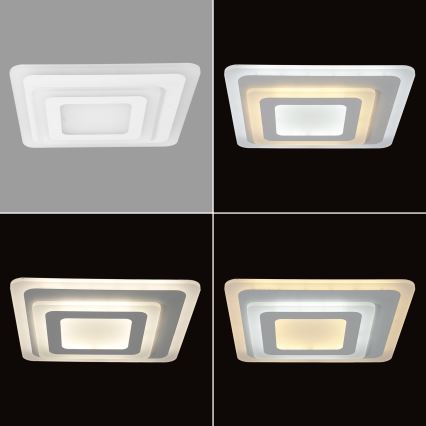 Brilagi - Himmennettävä LED-kattovalaisin MODERN MINI LED/65W/230V 3000-6000K 37x37 cm + kaukosäädin