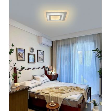 Brilagi - Himmennettävä LED-kattovalaisin MODERN MINI LED/65W/230V 3000-6000K 37x37 cm + kaukosäädin