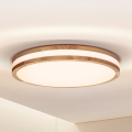 BRILAGI - LED-kattovalaisin MOLINA LED/24W/230V tammi halkaisija 29 cm