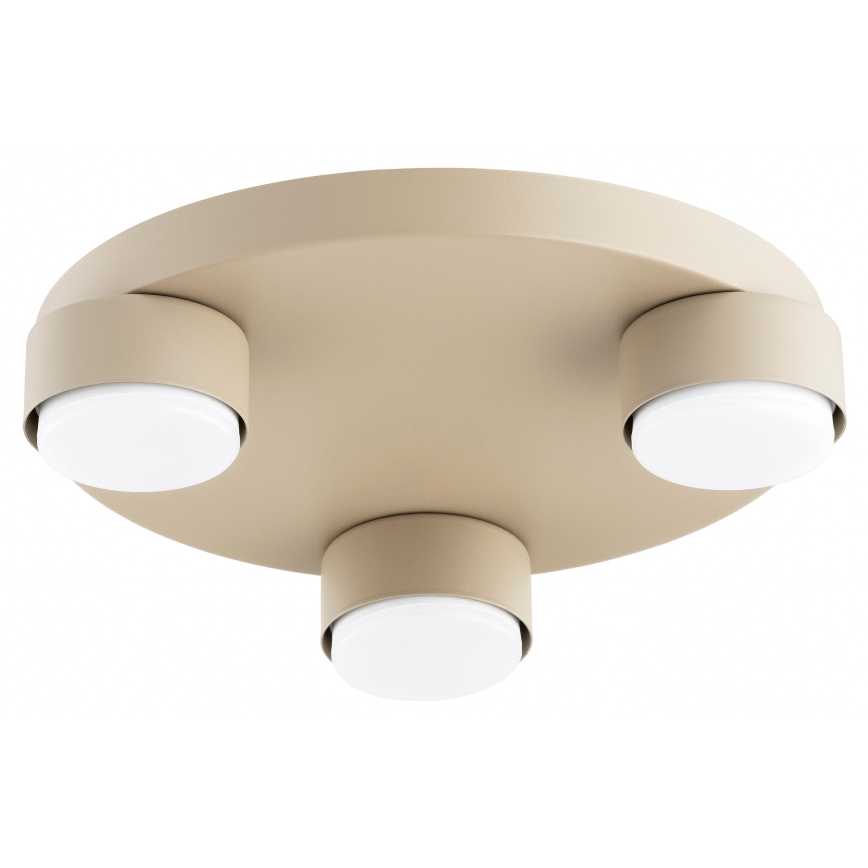 Brilagi - LED-kattovalaisin MONO 3xGX53/12W/230V halkaisija 30 cm beige