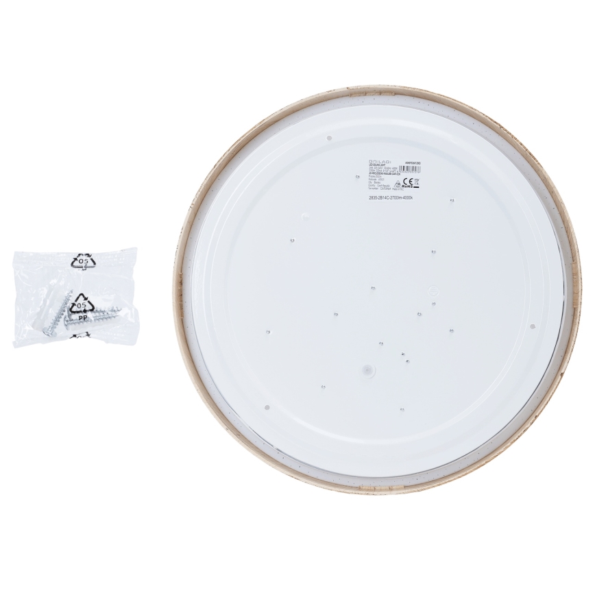 BRILAGI - LED-kattovalaisin NATURA LED/24W/230V 4000K Ø 38,3 cm