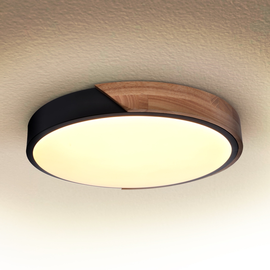 Brilagi - LED-kattovalaisin PILANA LED/24W/230V tammi halkaisija 30 cm