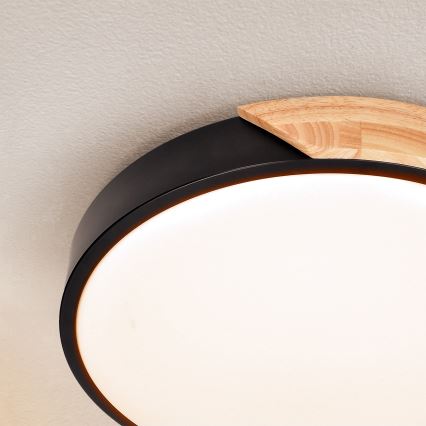 Brilagi - LED-kattovalaisin PILANA LED/24W/230V tammi halkaisija 30 cm