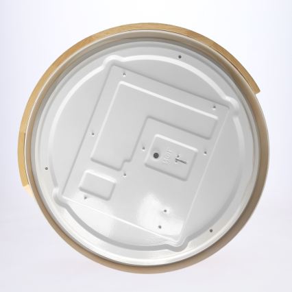 BRILAGI - LED-kattovalaisin PILANA LED/24W/230V tammi/kulta Ø 30 cm