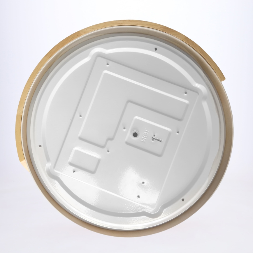 BRILAGI - LED-kattovalaisin PILANA LED/24W/230V tammi/kulta Ø 30 cm
