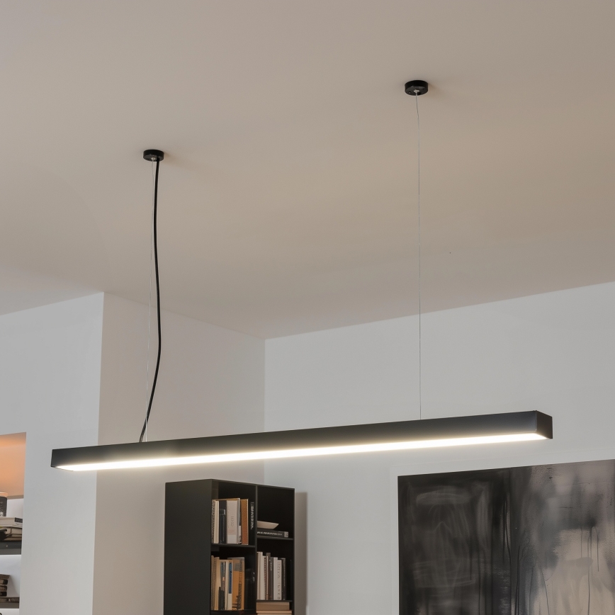 Brilagi - LED-kattovalaisin, pinta-asennettava/riippuva SYNODICO LED/30W/230V 4000K musta