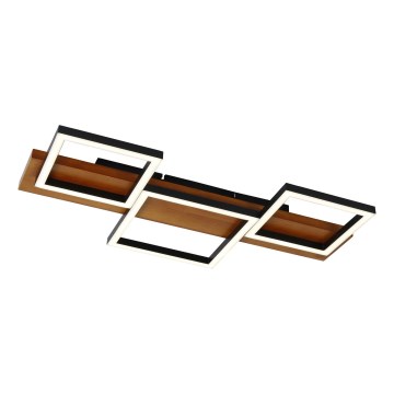 Brilagi - LED-kattovalaisin PLANK LED/30W/230V 4000K 34,5x65 cm puu