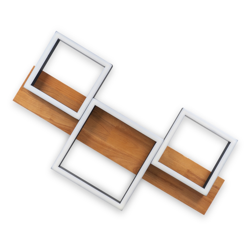 BRILAGI - LED-kattovalaisin PLANK LED/30W/230V 4000K 34,5x65 cm puu