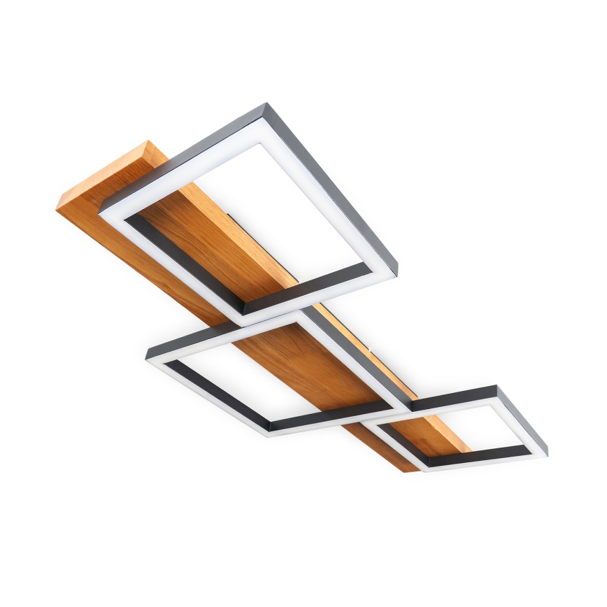 BRILAGI - LED-kattovalaisin PLANK LED/30W/230V 4000K 34,5x65 cm puu
