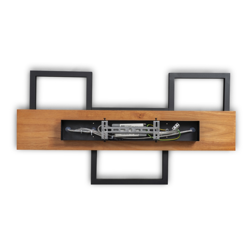 BRILAGI - LED-kattovalaisin PLANK LED/30W/230V 4000K 34,5x65 cm puu