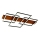 Brilagi - LED kattovalaisin PLANK LED/35W/230V 4000K 55x90 cm puu