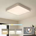 Brilagi - LED-kattovalaisin POOL 48W/230V 3000/4000/6000K 50x50 cm beige