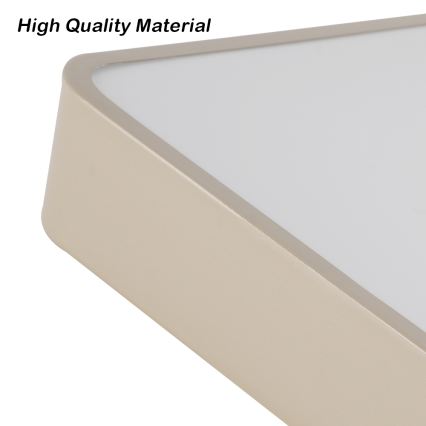 Brilagi - LED-kattovalaisin POOL 48W/230V 3000/4000/6000K 50x50 cm beige