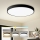 Brilagi - LED-kattovalaisin POOL LED/100W/230V 3000/4500/6000K Ø 80 cm musta