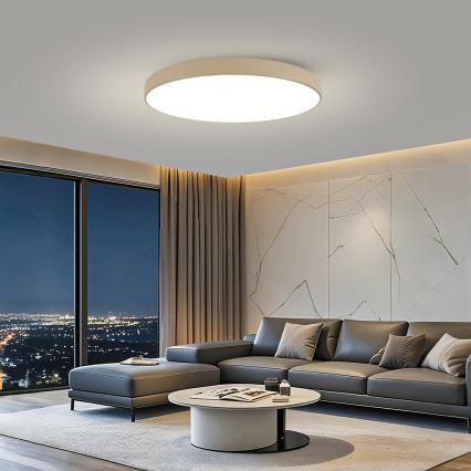 Brilagi - POOL LED -kattovalaisin 128 W, 230 V, 3000/4000/6000 K, Ø 100 cm, beige