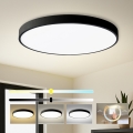 Brilagi - LED-kattovalaisin POOL LED/128W/230V 3000/4000/6000K, halkaisija 100 cm, musta