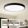Brilagi - LED-kattovalaisin POOL LED/128W/230V 3000/4000/6000K, halkaisija 100 cm, musta