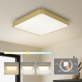 Brilagi - LED-kattovalaisin POOL LED/36W/230V 3000/4000/6000K 40x40 cm kultainen
