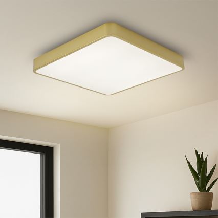 Brilagi - LED-kattovalaisin POOL LED/36W/230V 3000/4000/6000K 40x40 cm kultainen