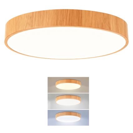 Brilagi - LED-kattovalaisin POOL LED/36W/230V 3000/4000/6000K, halkaisija 30 cm, puukuvio