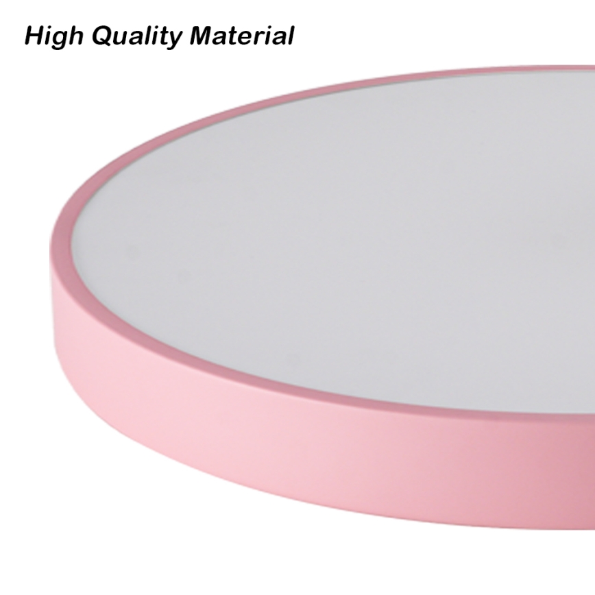 Brilagi - LED-kattovalaisin POOL LED/48W/230V 3000/4000/6000K halkaisija 40 cm vaaleanpunainen