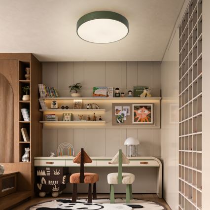 Brilagi - POOL LED kattovalaisin 48 W / 230 V, 3000/4000/6000 K, halkaisija 40 cm, vihreä