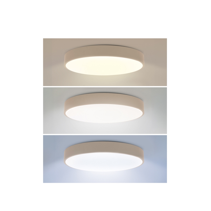 Brilagi - LED-kattovalaisin POOL LED/48W/230V 3000/4000/6000K halkaisija 40 cm beige