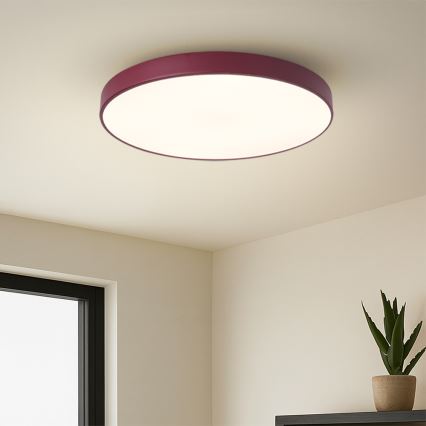 Brilagi - LED-kattovalaisin POOL LED/60W/230V 3000/4000/6000K, halkaisija 50 cm, burgundinpunainen